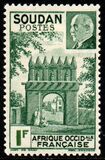 [Entry to the Residency at Djenné & Marshal Petain, 1856-1951, type AB]