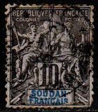[Inscription: "SOUDAN FRANCAISE", type B4]