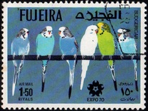[Airmail - World Exhibition, Osaka, Japan - Birds, Tip BAY]