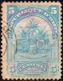[President Simon Sam and Coat of Arms, Tipe J3]