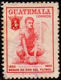 [The 50th Anniversary of Football in Guatemala - Inscribed "1902-1952", type PH1]
