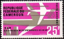 [Airmail - Inauguration of DC-8 Air Service, type GB]