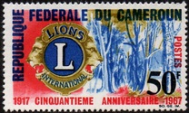 [The 50th Anniversary of Lions International, type GR]