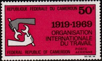 [Airmail - The 50th Anniversary of I.L.O, Tipe KG1]