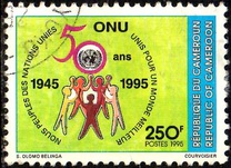 [The 50th Anniversary of the United Nations, type AFP]