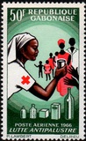 [Airmail - Red Cross, jenis DD]