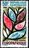 [Airmail - "Europafrique", ประเภท DR]