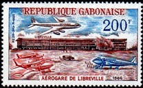 [Airmail - Libreville Airport, tip DZ]