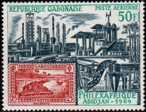 [Airmail - International Stamp Exhibition "Philexafrique" - Abidjan, Ivory Coast, type GO]