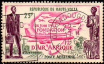 [Airmail - Establishment of the Airline "Air Afrique", type AE]