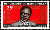 [President Maurice Yameogo Commemoration, 1921-1993, Scrivi CY]