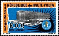[Airmail - Inauguration of W.H.O. Headquarters, Geneva, type DM]