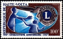 [Airmail - The 50th Anniversary of Lions International, Typ EK]