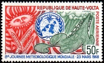 [Airmail - World Meteorological Day, type FI]