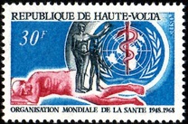 [Airmail - The 20th Anniversary of W.H.O., Tüüp FJ]