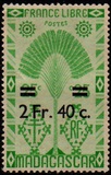 [Traveller's Tree Issue of 1943 Surcharged, 類型 HQ20]