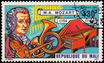 [Airmail - The 225th Anniversary of the Birth of Wolfgang Amadeus Mozart, 1756-1791, type ACI]