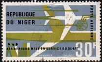 [Airmail - Inauguration of DC-8F Air Services, type DR]