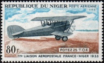 [Airmail - The 1st France-Niger Airmail Service, jenis FN]