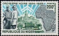 [Airmail - Expedition through the Dark Continent 1924-1925, type HI]