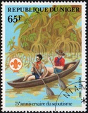 [The 75th Anniversary of Boy Scout Movement, type ABA]