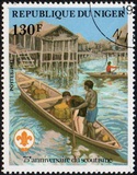 [The 75th Anniversary of Boy Scout Movement, type ABC]