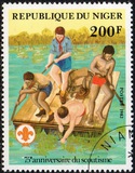 [The 75th Anniversary of Boy Scout Movement, type ABD]