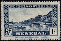 [Buildings - Faidherbe Bridge, Scrivi AK]