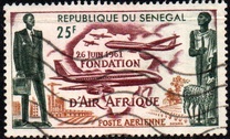 [Airmail - "Air Afrique" Airline, סוג CN]