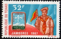 [World Scout Jamboree, Idaho, type DX]
