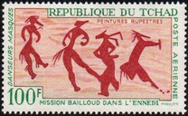 [Bailloud Mission in the Ennedi - Rock Paintings, type ED]