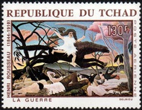 [Airmail - Paintings by Henri Rousseau, type EM]
