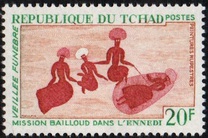 [Bailloud Mission in the Ennedi - Rock Paintings, tegund EZ]