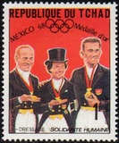 ["World Solidarity" - Gold Medal Winners, Mexico Olympics, type GM]