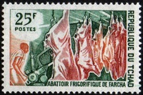 [Desarrollo económico. Frigorífico industrial de carne vacuna de Farcha., tipo HK]