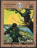 [Airmail - The 50th Anniversary of I.L.O. 1969 - Paintings, Tüüp QB1]