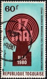 [Airmail - World Telecommunciations Day, type AOP]