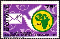 [The 10th Anniversary of African Postal Union, Typ MR2]