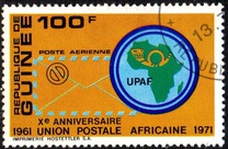 [The 10th Anniversary of African Postal Union, Typ MS]