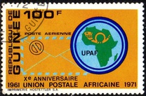 [The 10th Anniversary of African Postal Union, Typ MS]