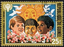 [International Year of the Child, type UV]
