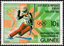 [Winter Olympic Games - Sarajevo, Bosnia and Herzegovina, type XZ]