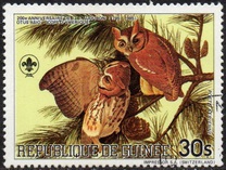 [Airmail - Birds - The 200th Anniversary of the Birth of John J. Audubon, 1785-1851, tegund ABC]
