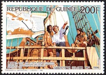 [The 480th Anniversary of the Death of Christopher Columbus (Explorer), type ADC]