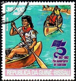 [The 75th Anniversary of Boy Scout Movement, type HV]