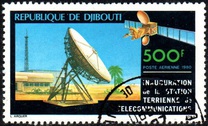 [Airmail - Inauguration of Satellite Earth Station, typ CH]