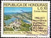 [Airmail - The 75 Anniversary of Pan-American Health Organization, type LT]