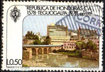 [Airmail - The 400th Anniversary of Founding of Tegucigalpa, වර්ගය MU]