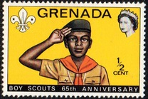 [The 65th Anniversary of Boy Scouts, type IK]