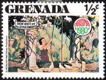 [Christmas - Scenes from Walt Disney's "Snow White and the Seven Dwarfs", type ACB]